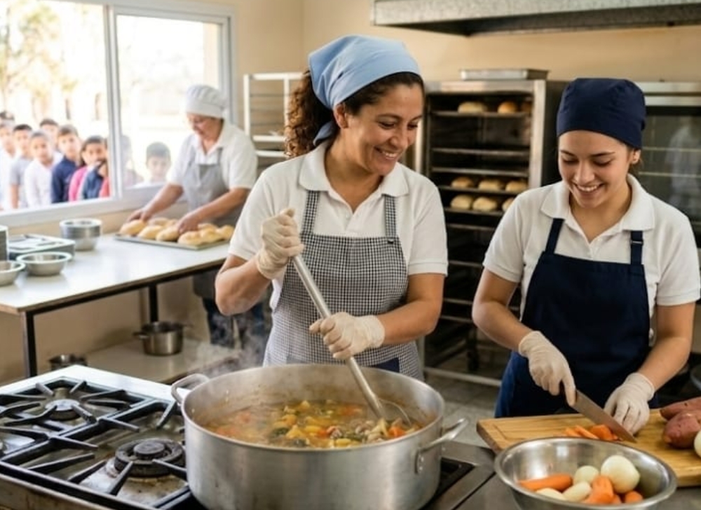 Ayudante de Cocina para Comedores Escolares en Establecimientos Educativos ​Provincia de Corrientes, Argentina